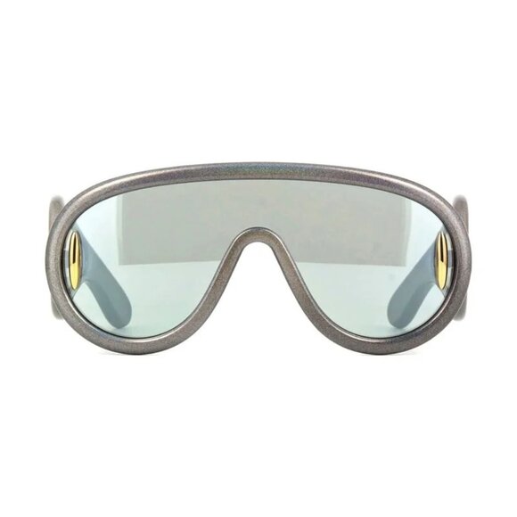 NEW LOEWE SUNGLASSES GREY GREEN WOMEN EYEWEAR LOEWE - Picture 2 of 3